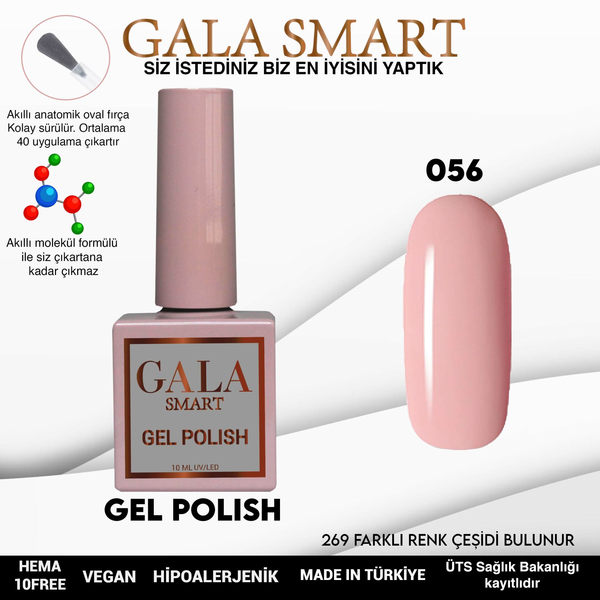 Classic Gel Polish No: 056 resmi