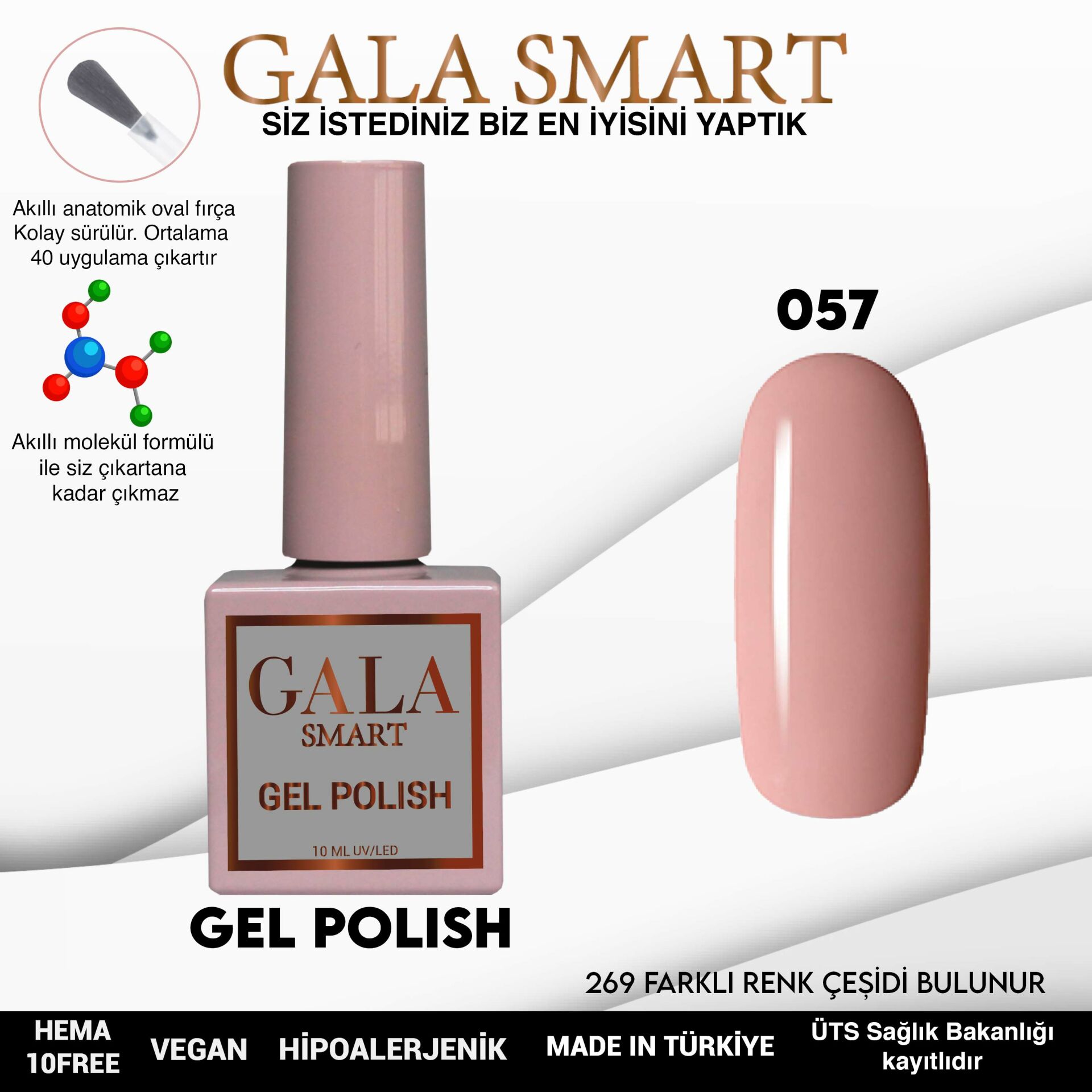 Classic Gel Polish No: 057 resmi