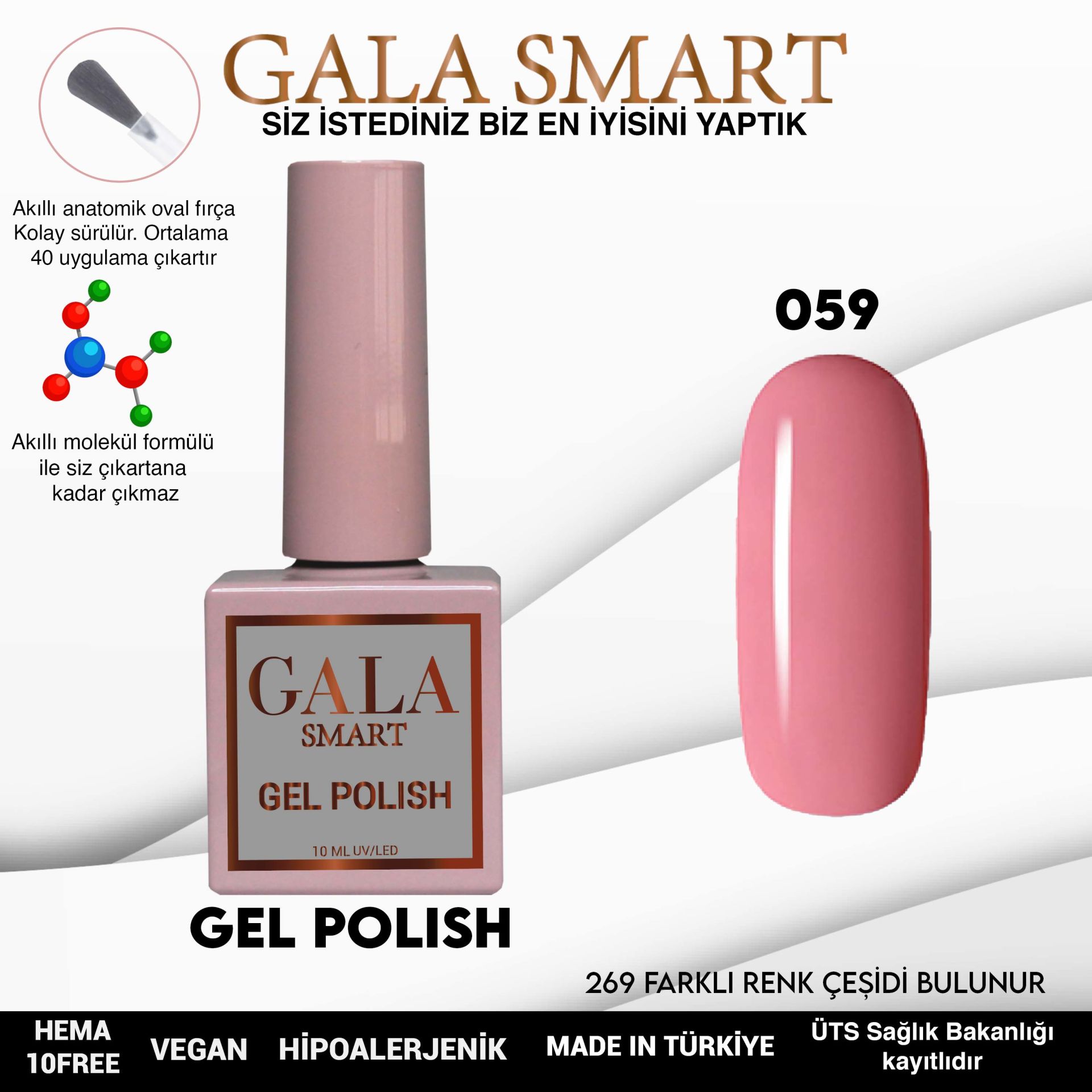 Classic Gel Polish No: 059 resmi
