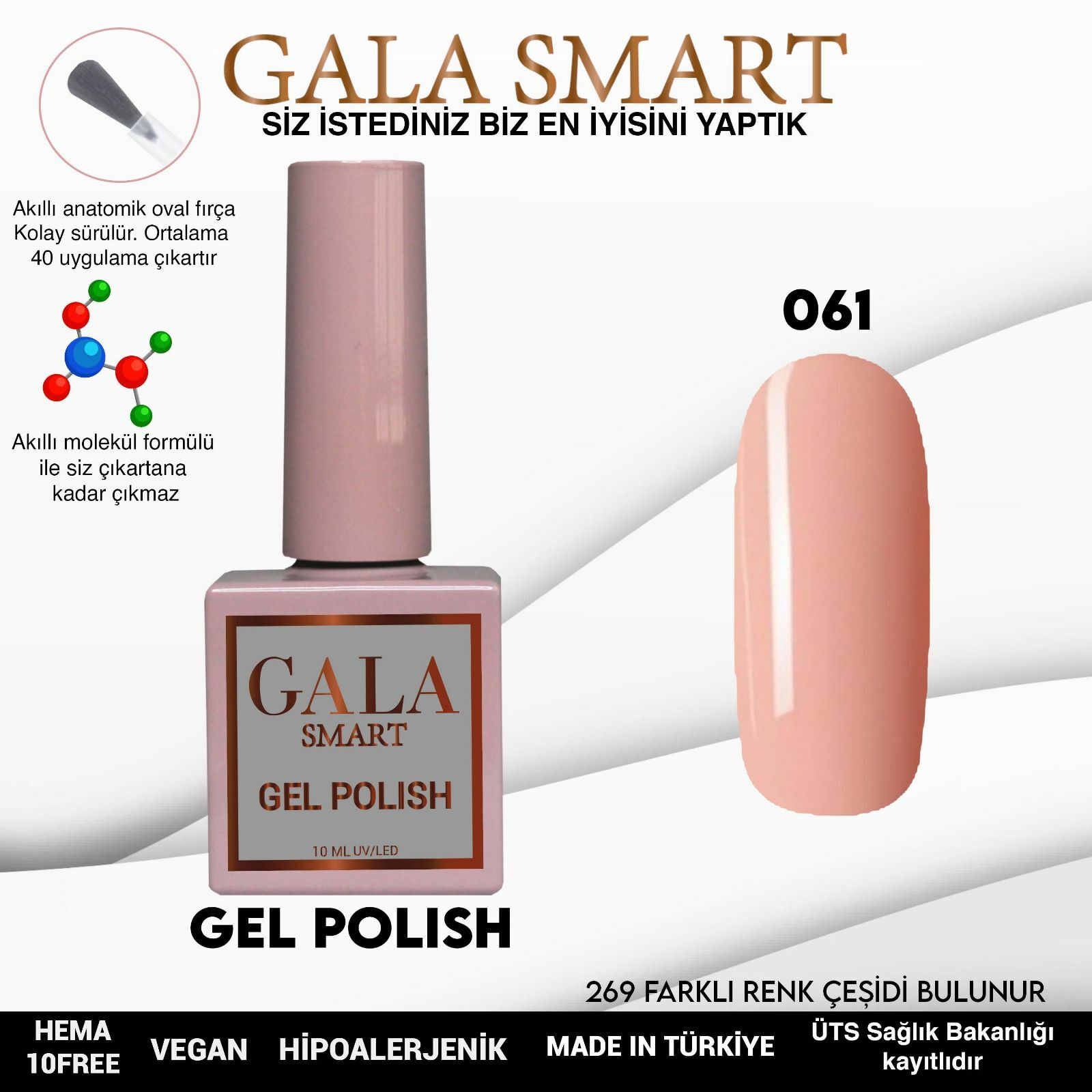 Classic Gel Polish No: 061 resmi