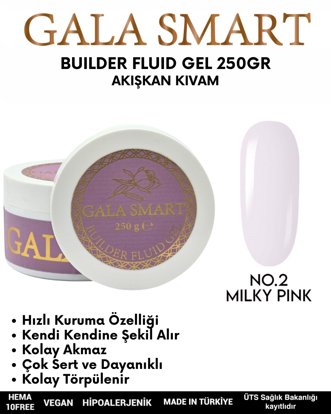 Builder Fluid Gel 30gr No: 02 resmi