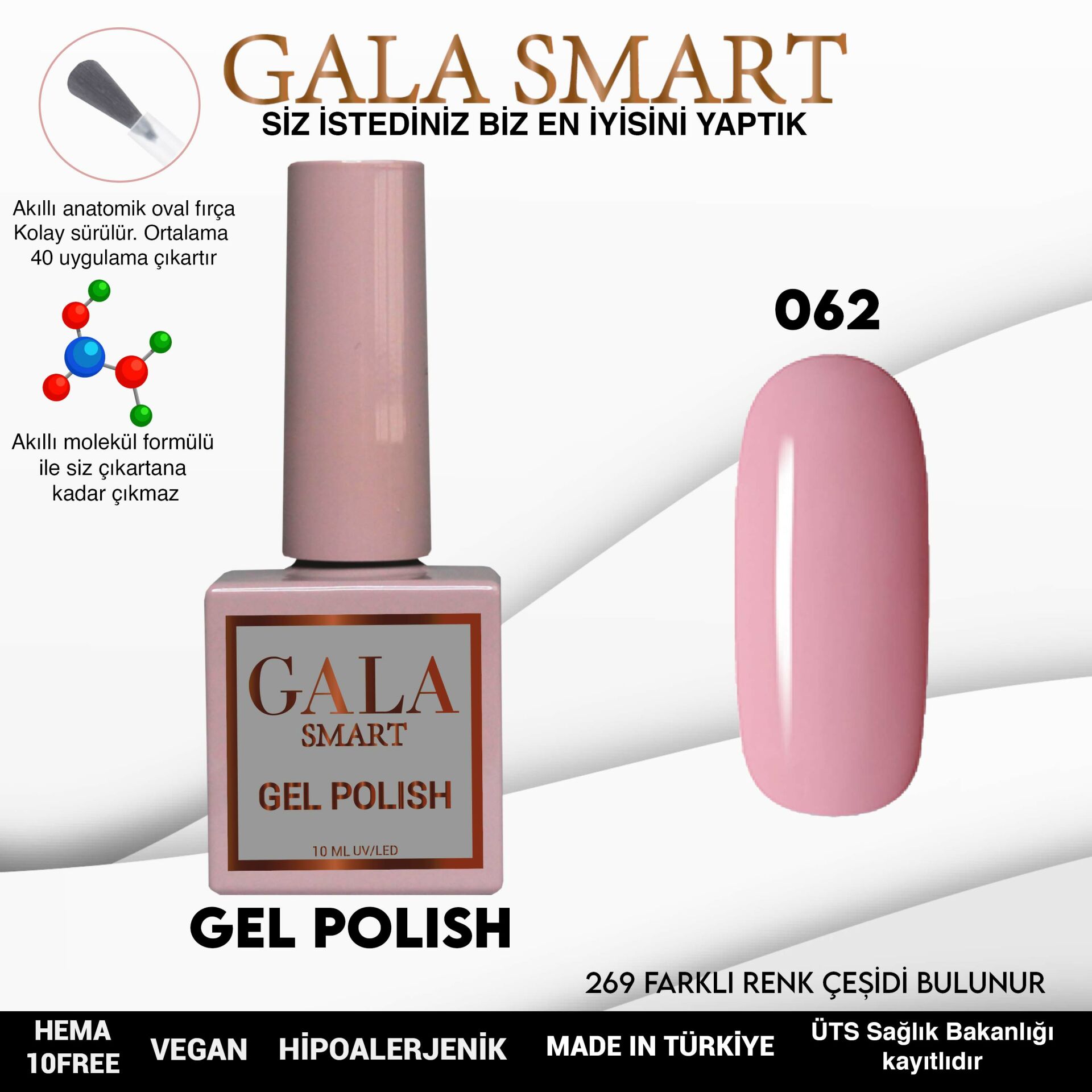 Classic Gel Polish No: 062 resmi