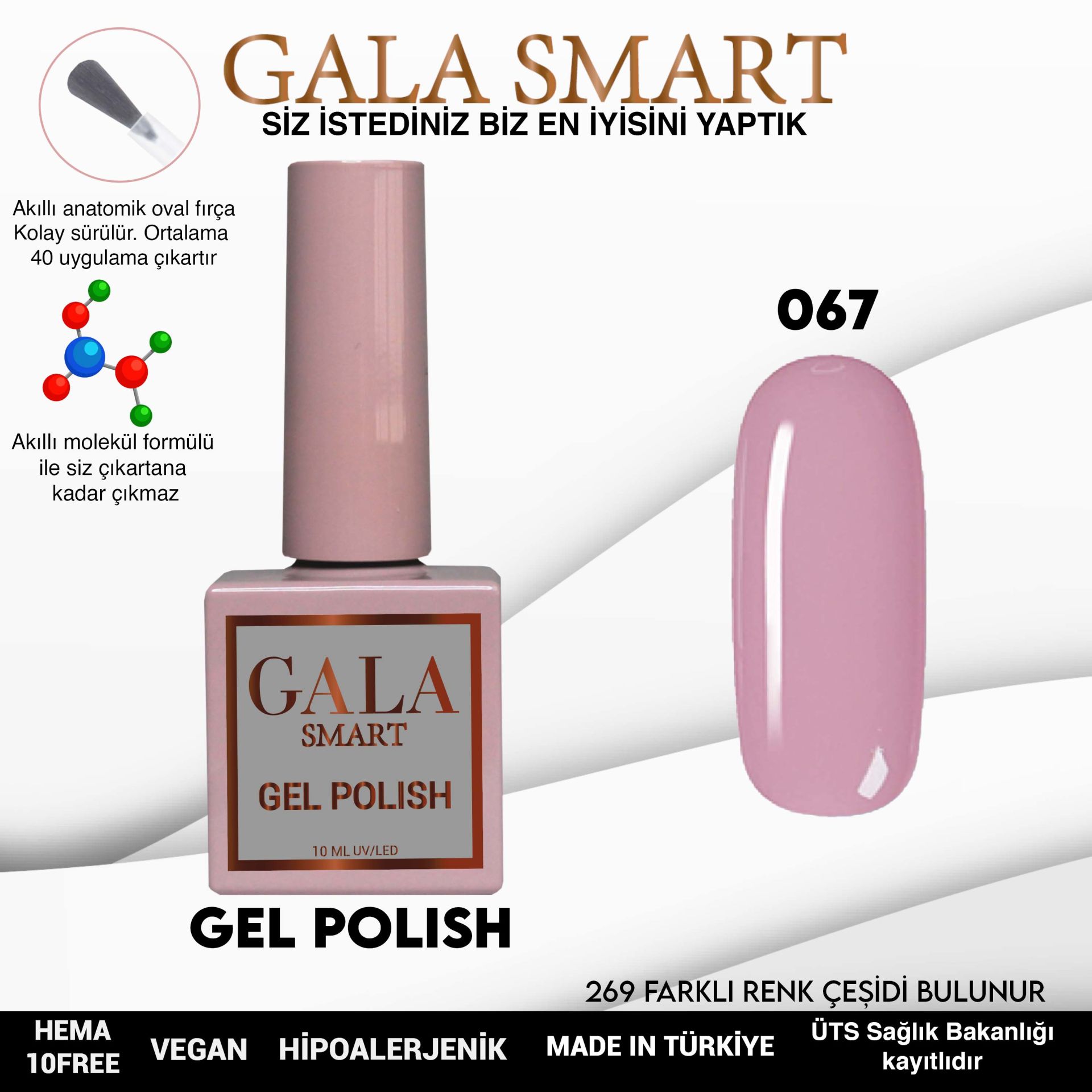 Classic Gel Polish No: 067 resmi