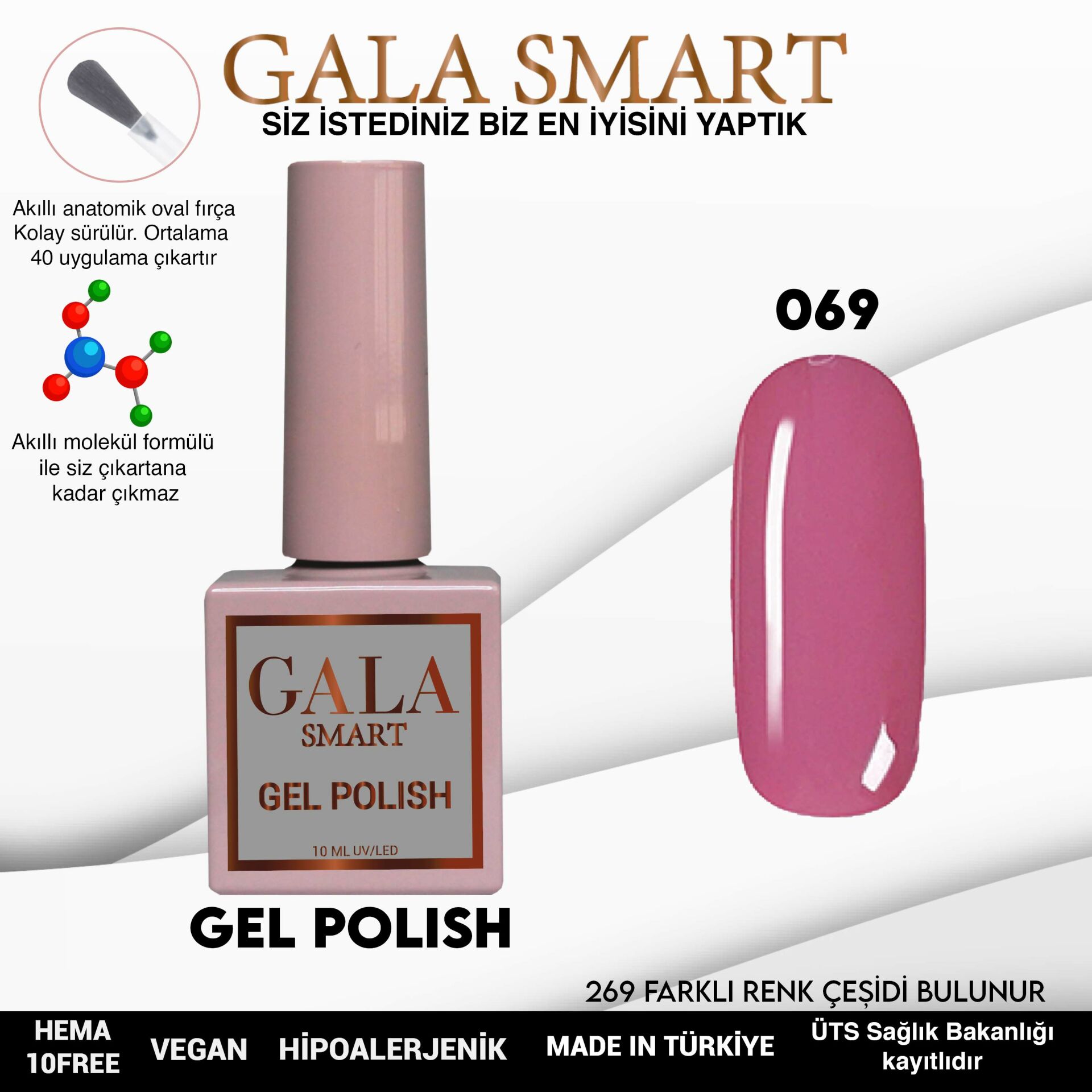 Classic Gel Polish No: 069 resmi