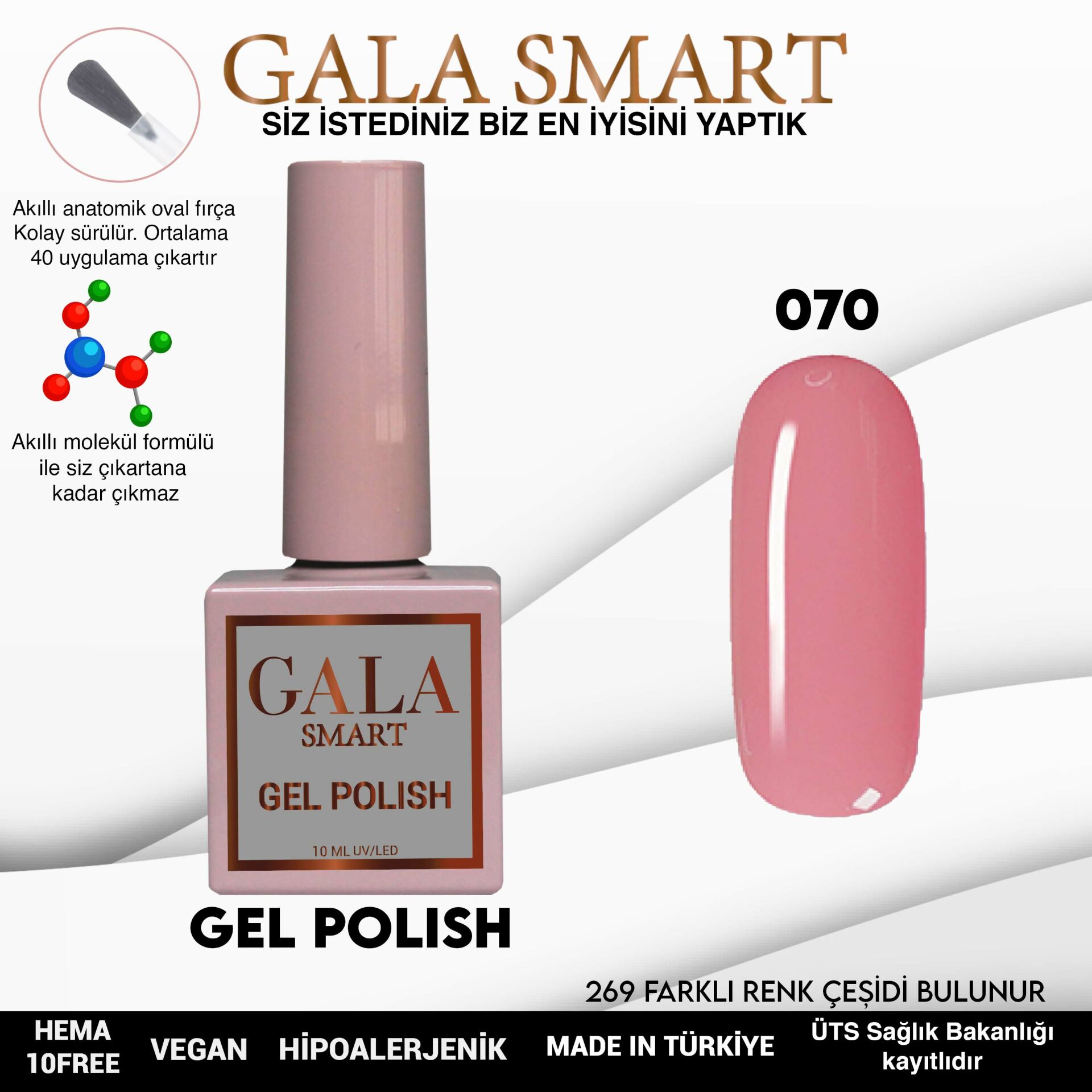Classic Gel Polish No: 070 resmi