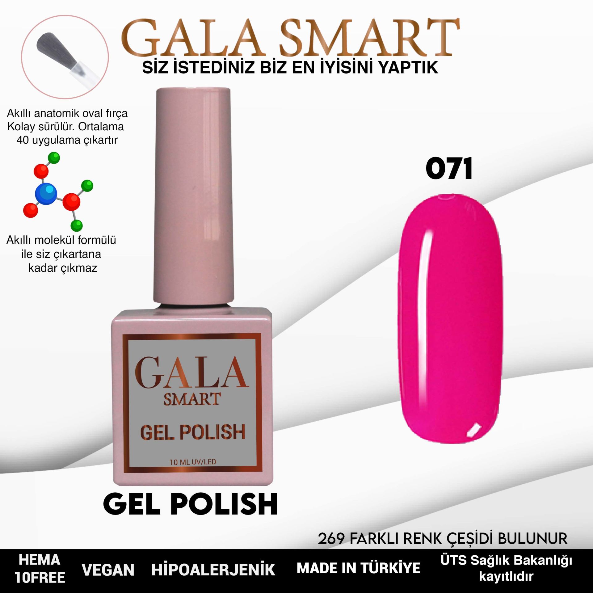 Classic Gel Polish No: 071 resmi
