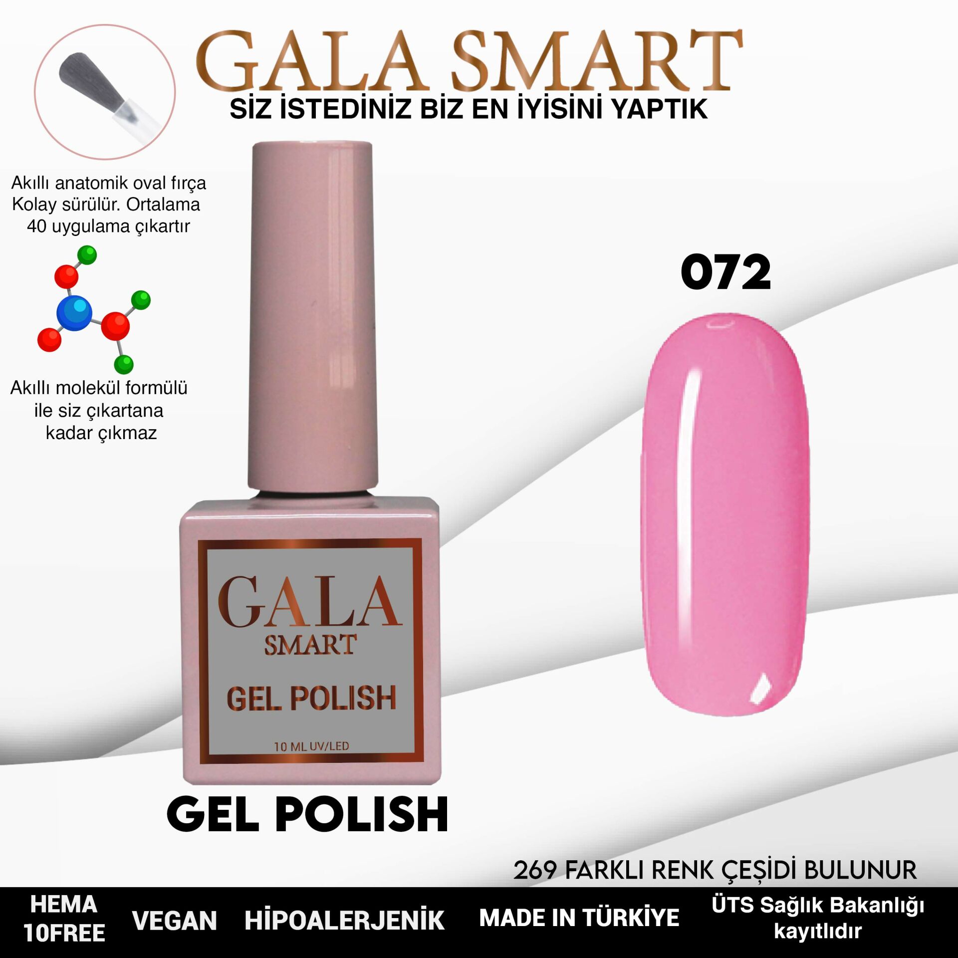 Classic Gel Polish No: 072 resmi