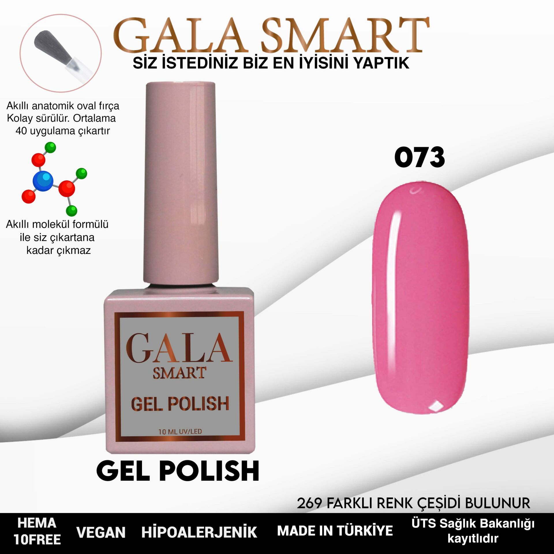 Classic Gel Polish No: 073 resmi