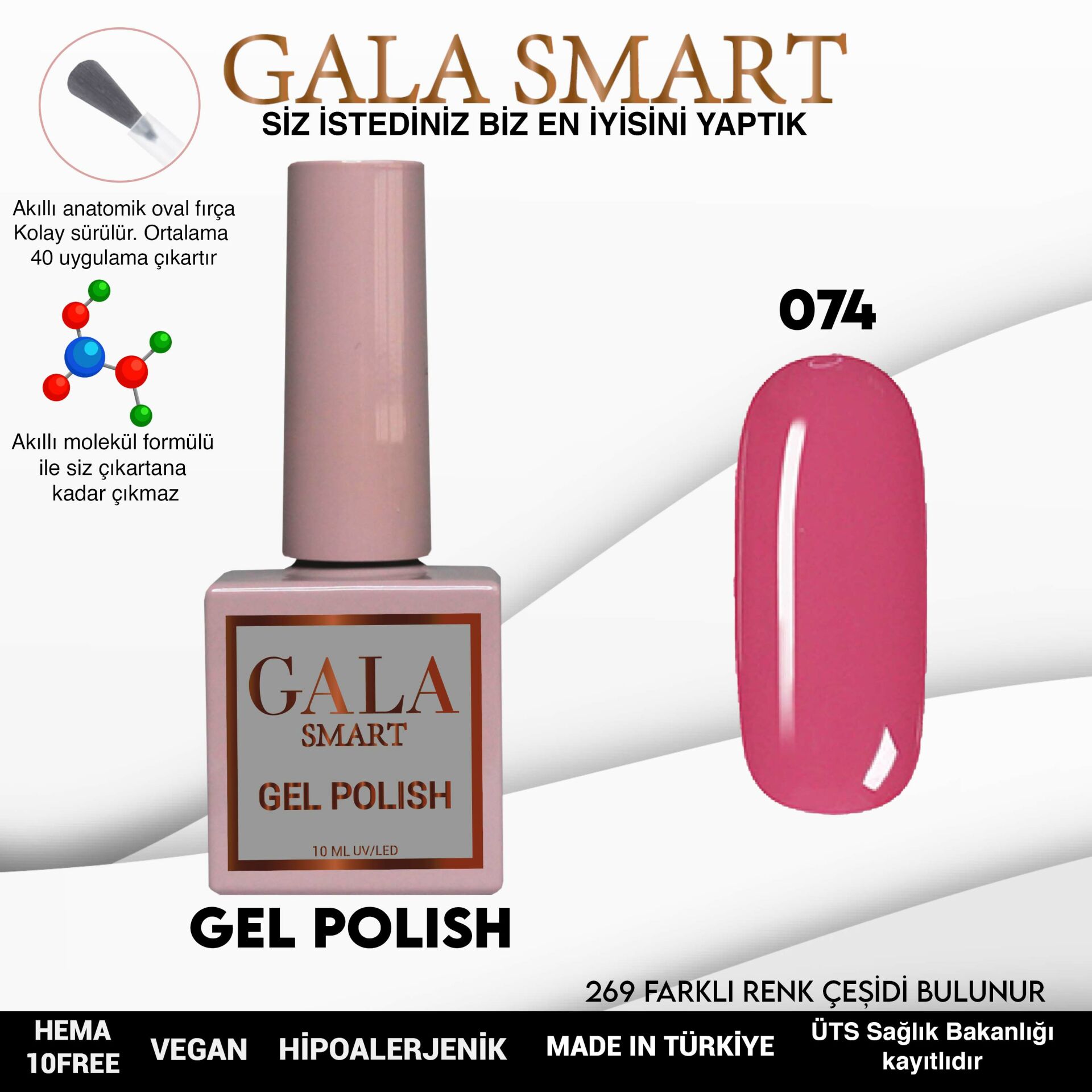 Classic Gel Polish No: 074 resmi