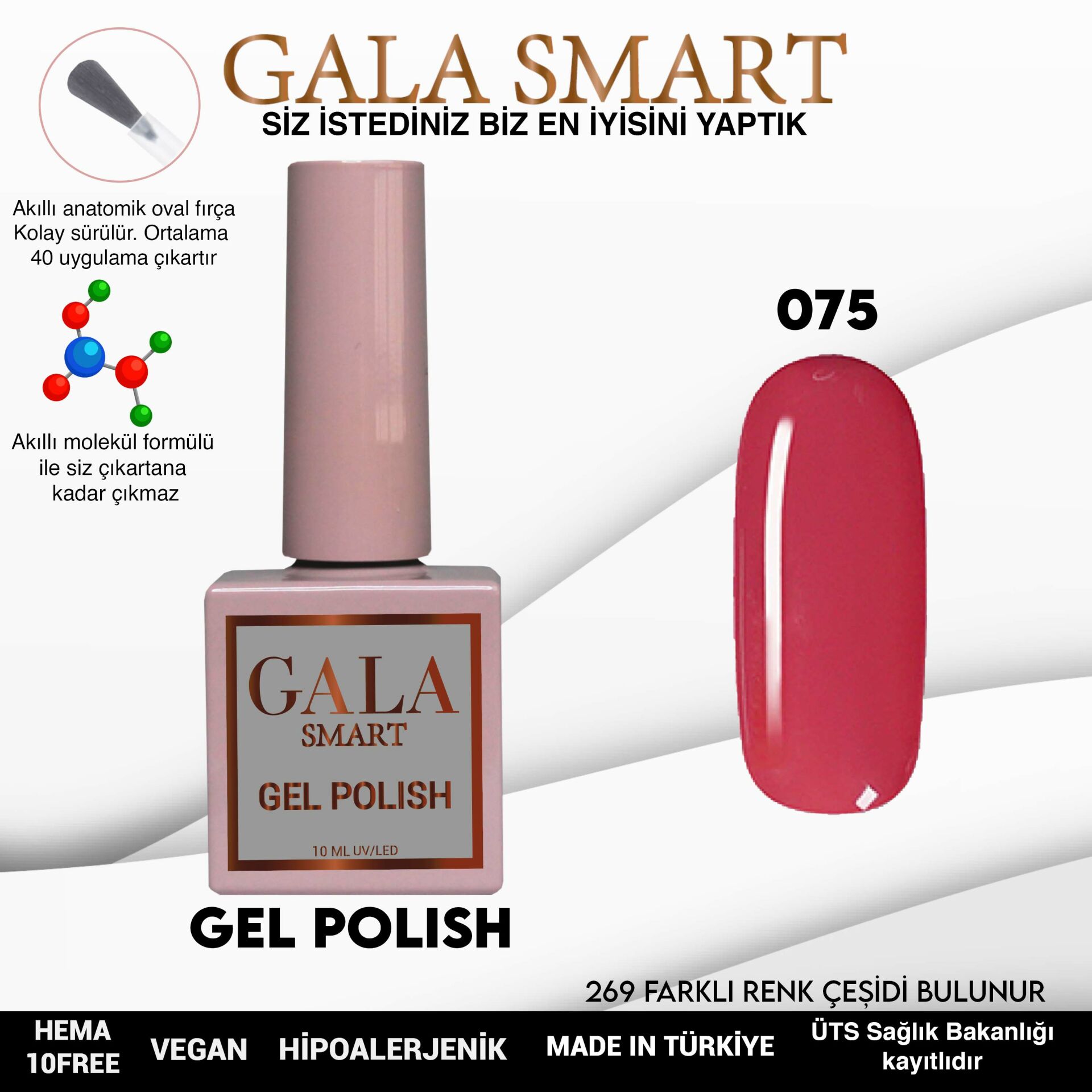 Classic Gel Polish No: 075 resmi