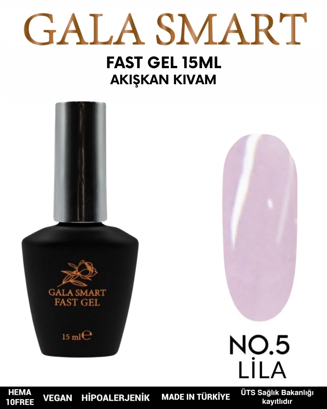 Fast Gel 15ml No: 005 resmi