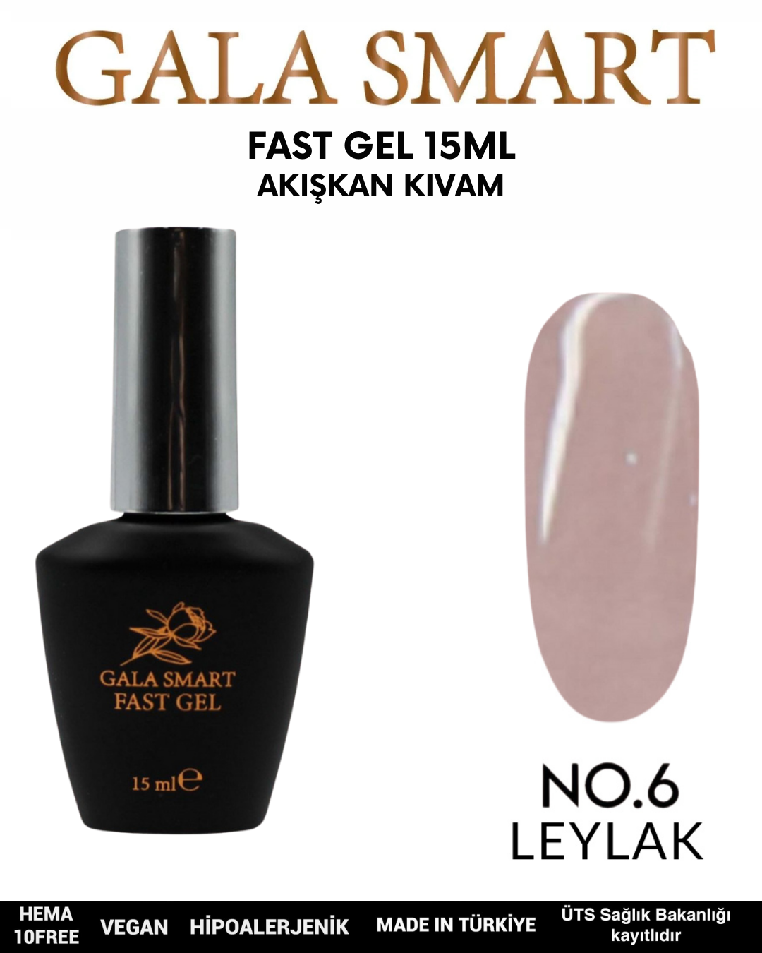 Fast Gel 15ml No: 006 resmi