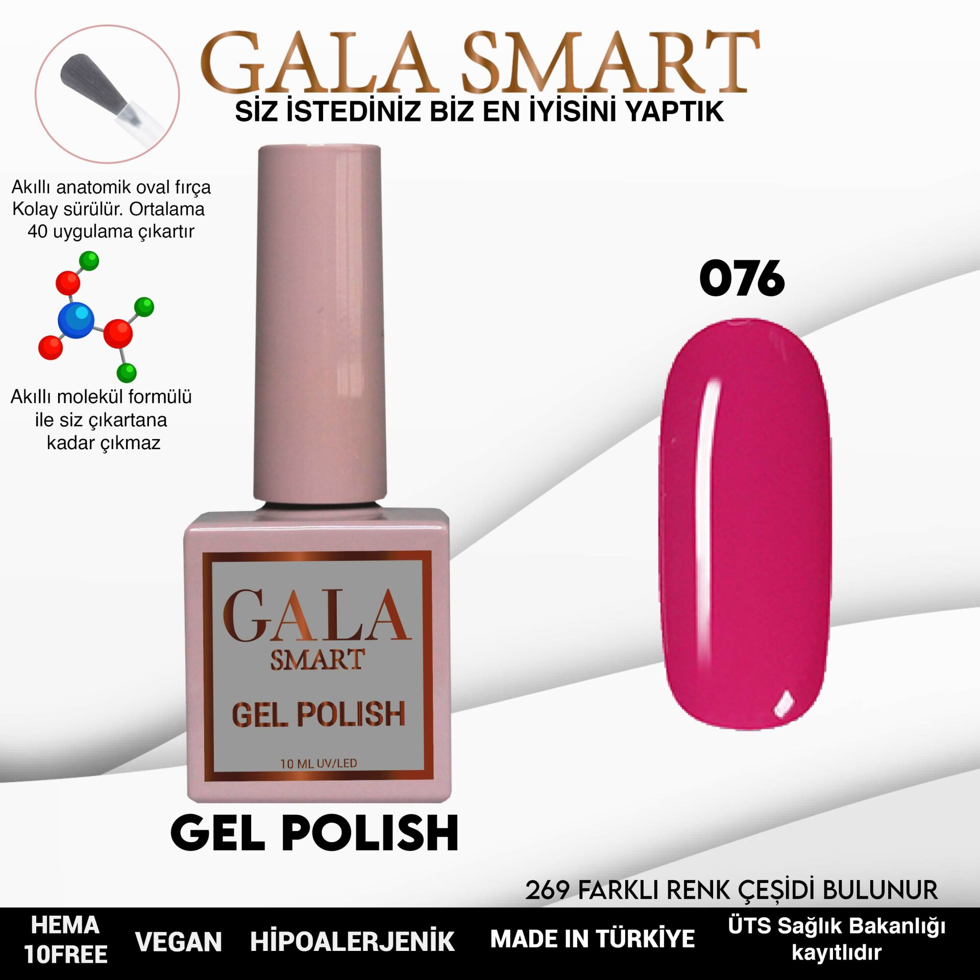 Classic Gel Polish No: 076 resmi