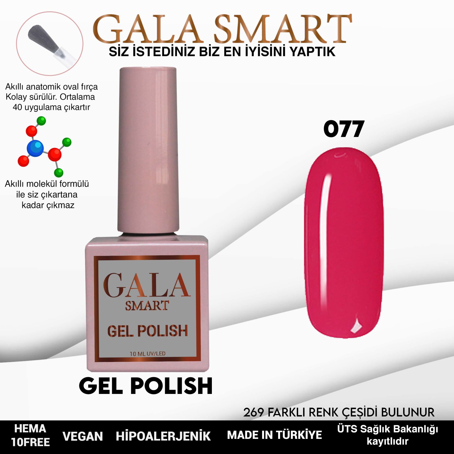 Classic Gel Polish No: 077 resmi