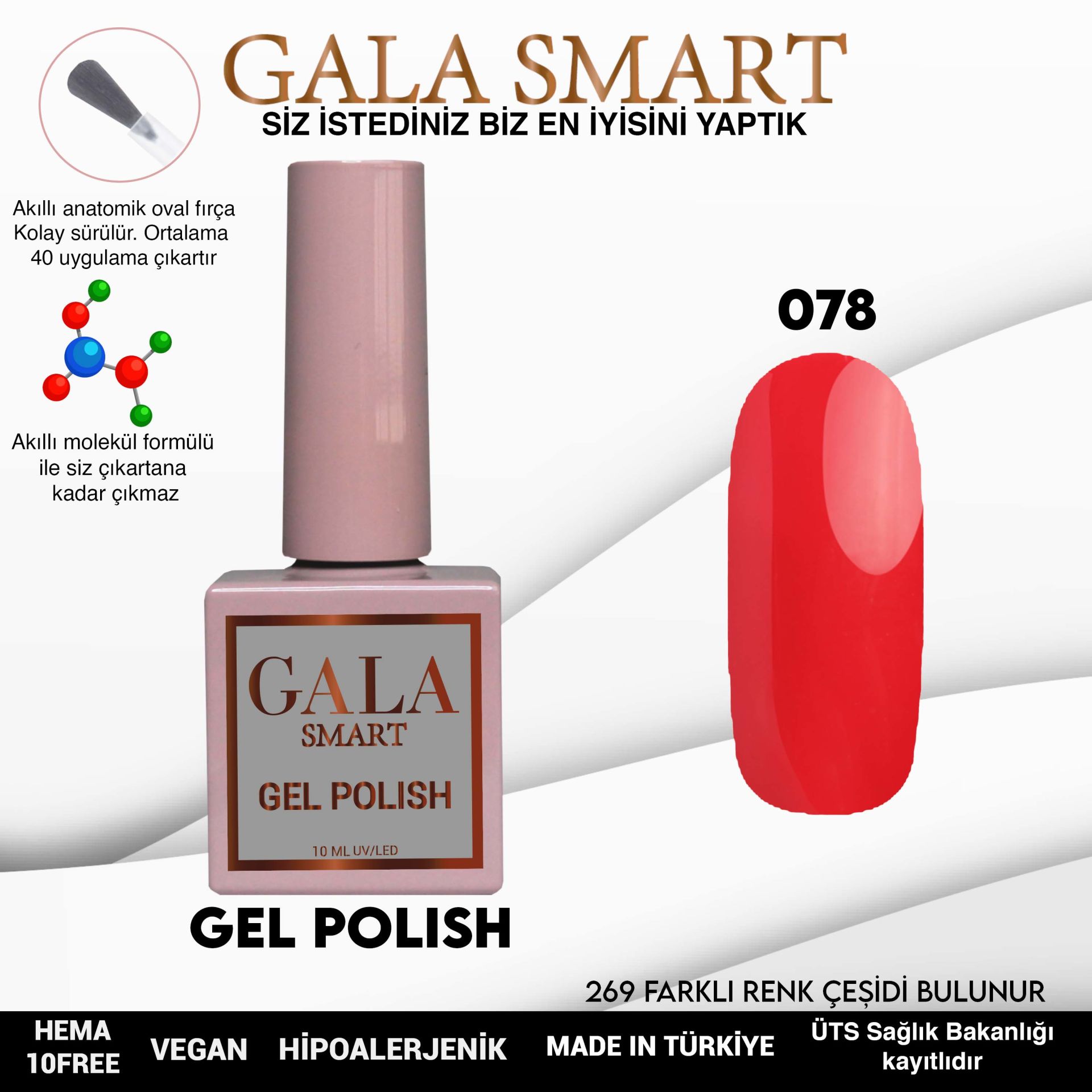 Classic Gel Polish No: 078 resmi