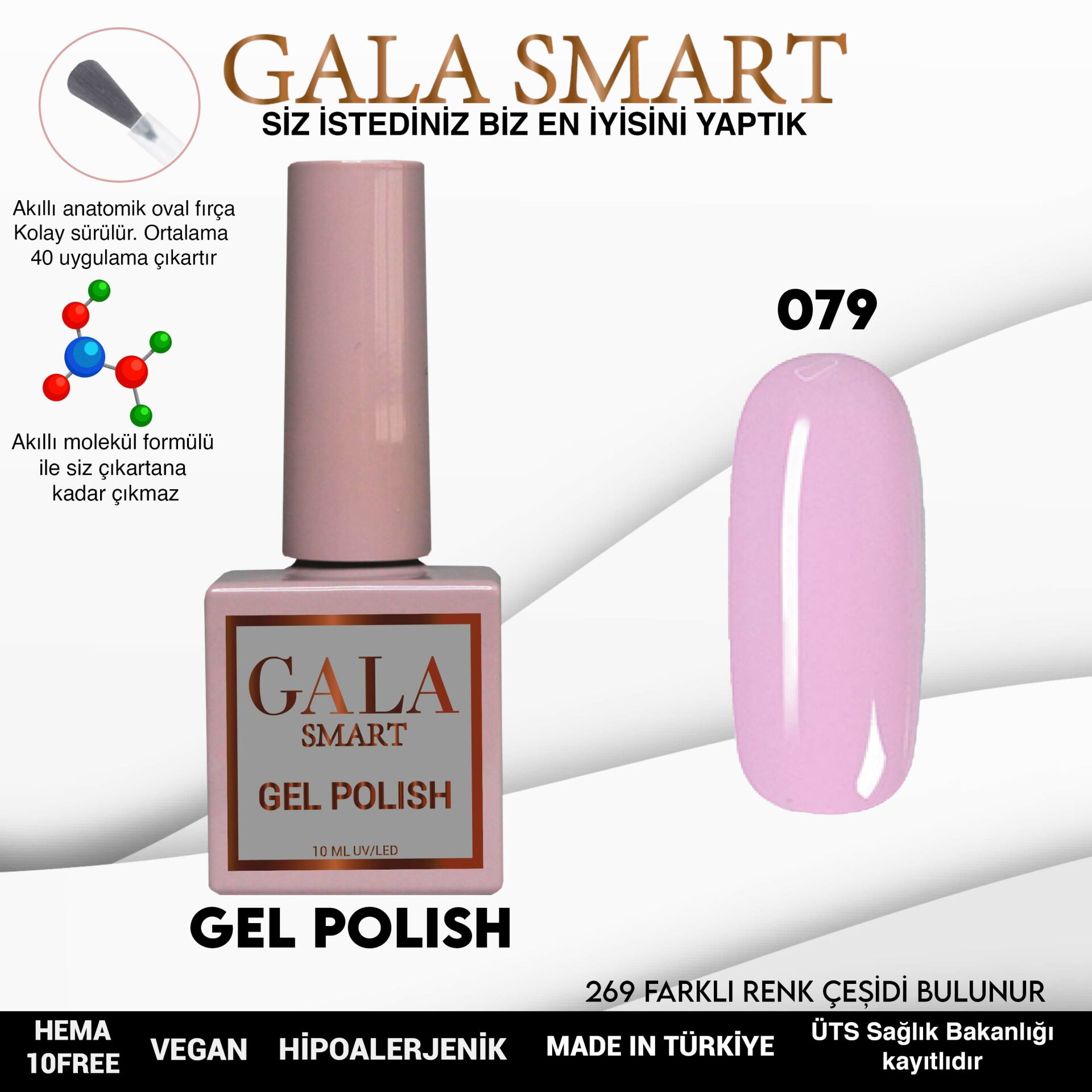 Classic Gel Polish No: 079 resmi