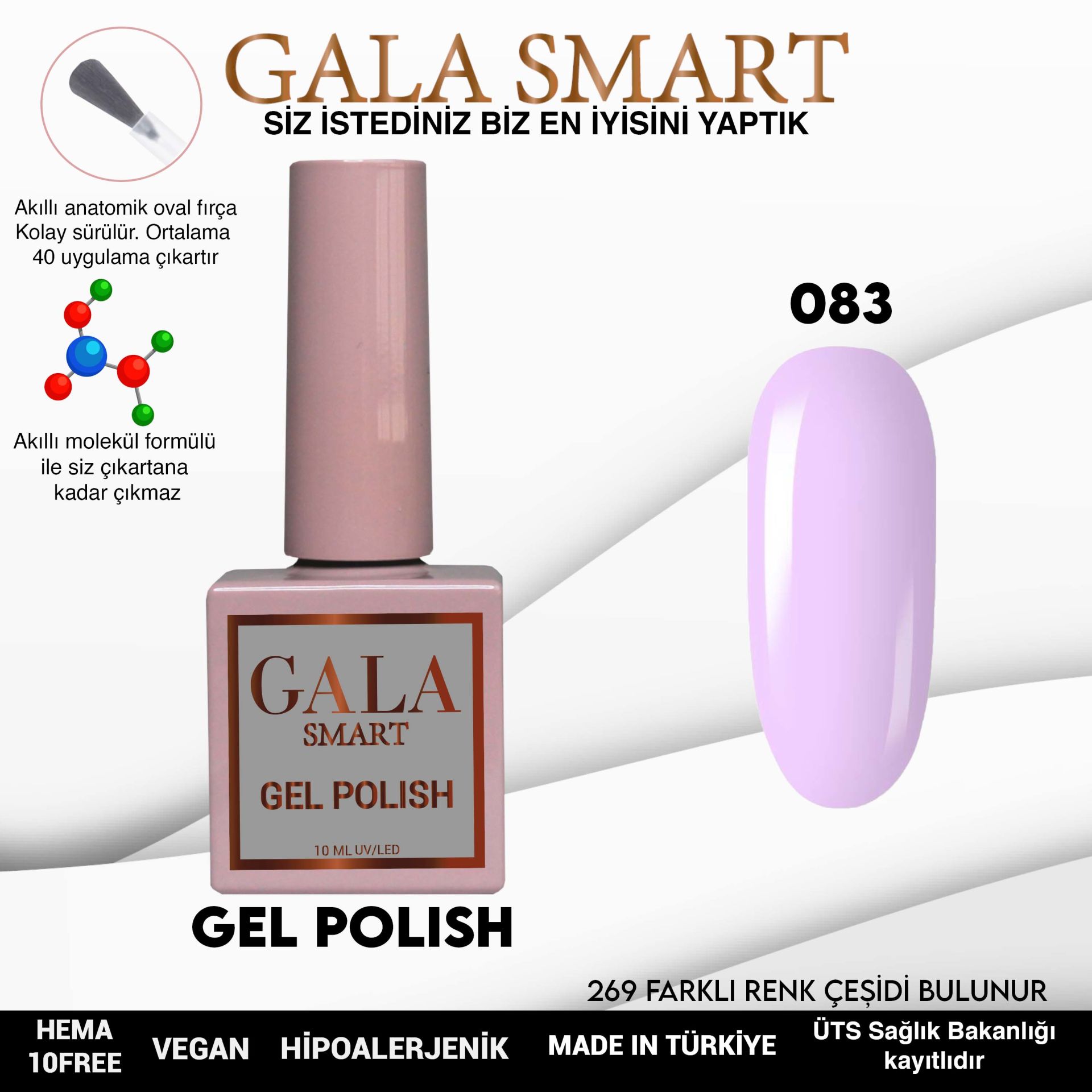 Classic Gel Polish No: 083 resmi