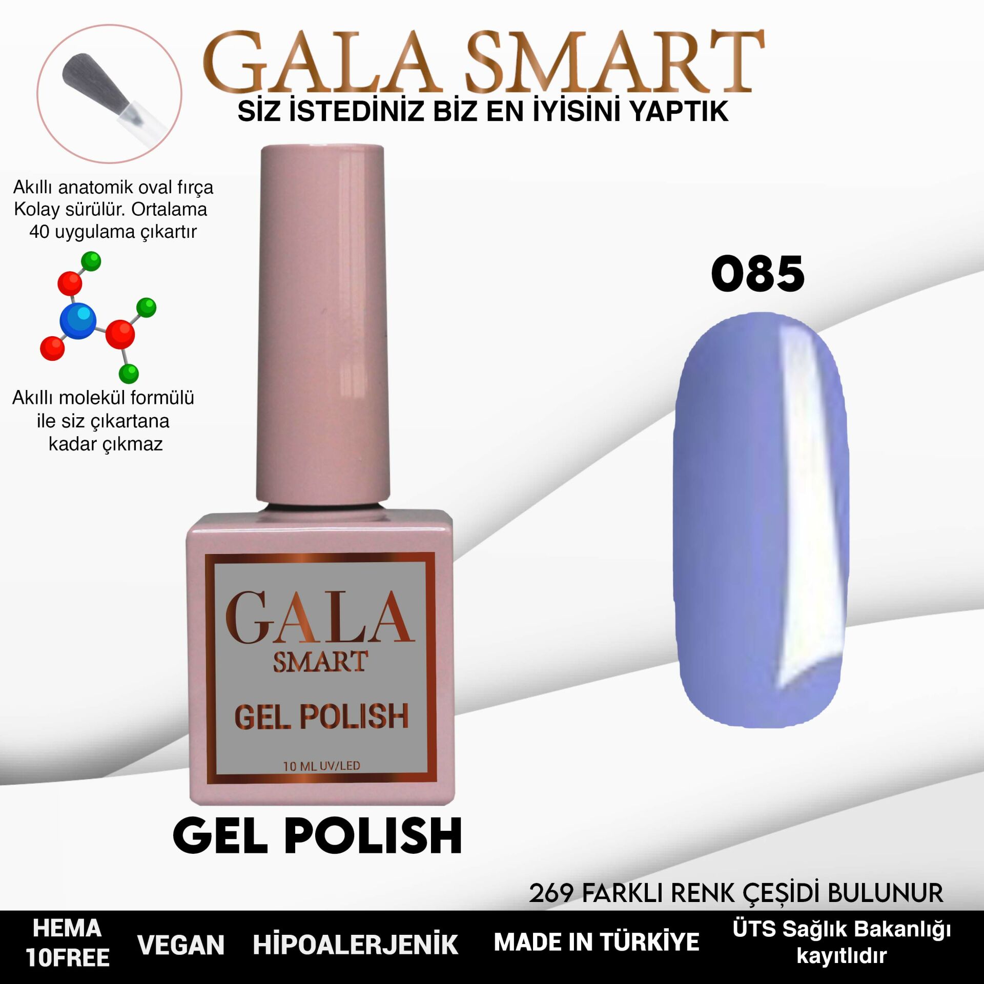 Classic Gel Polish No: 085 resmi