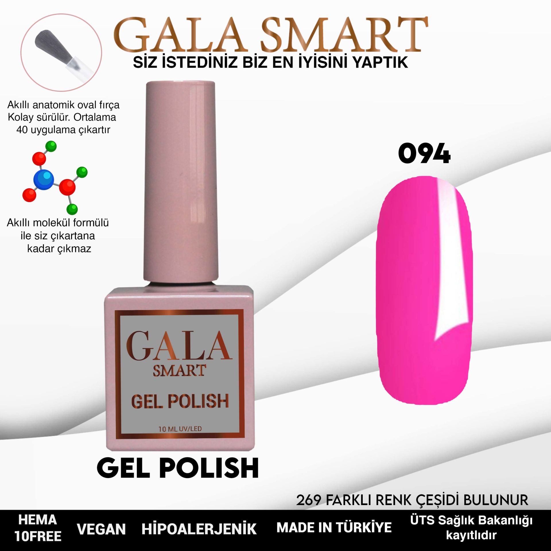 Classic Gel Polish No: 094 resmi
