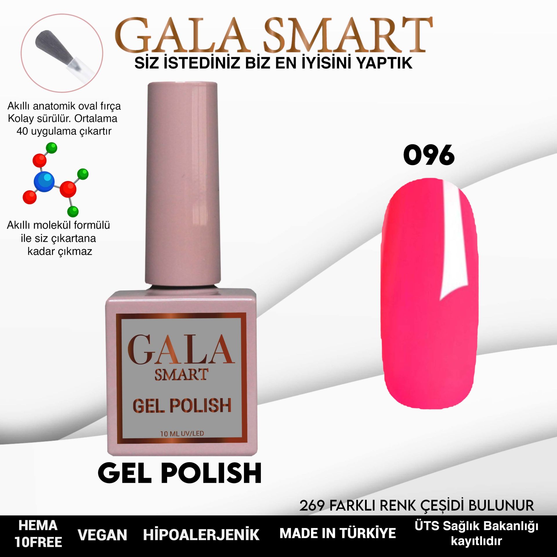 Classic Gel Polish No: 096 resmi